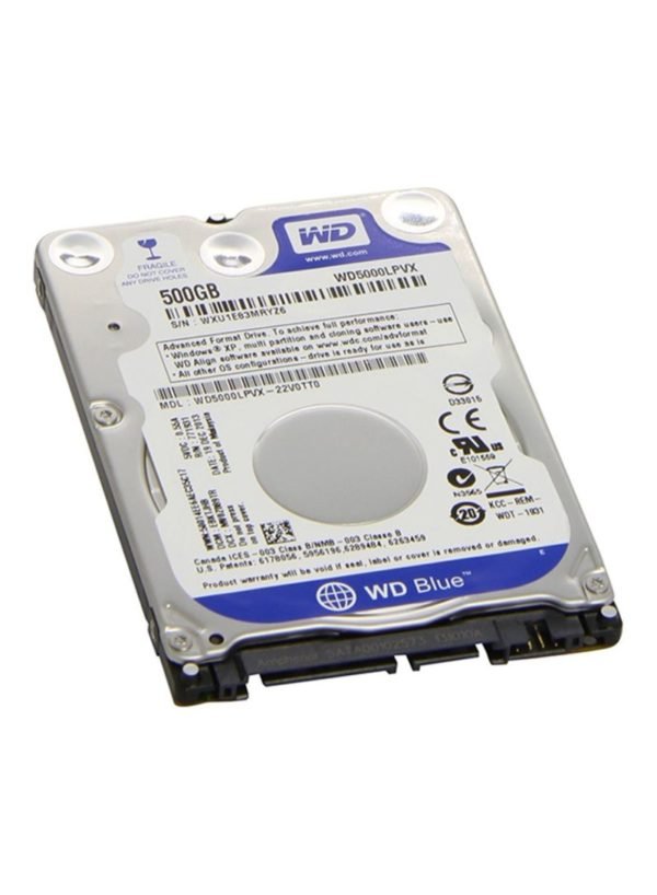 Internal Hard Drive 500GB Silver