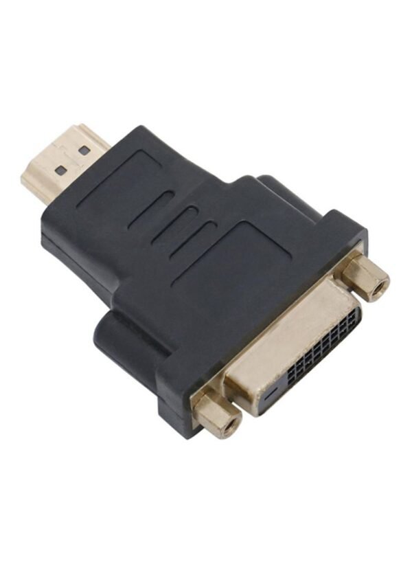 HDMI Female To DVI Male Adapter Black