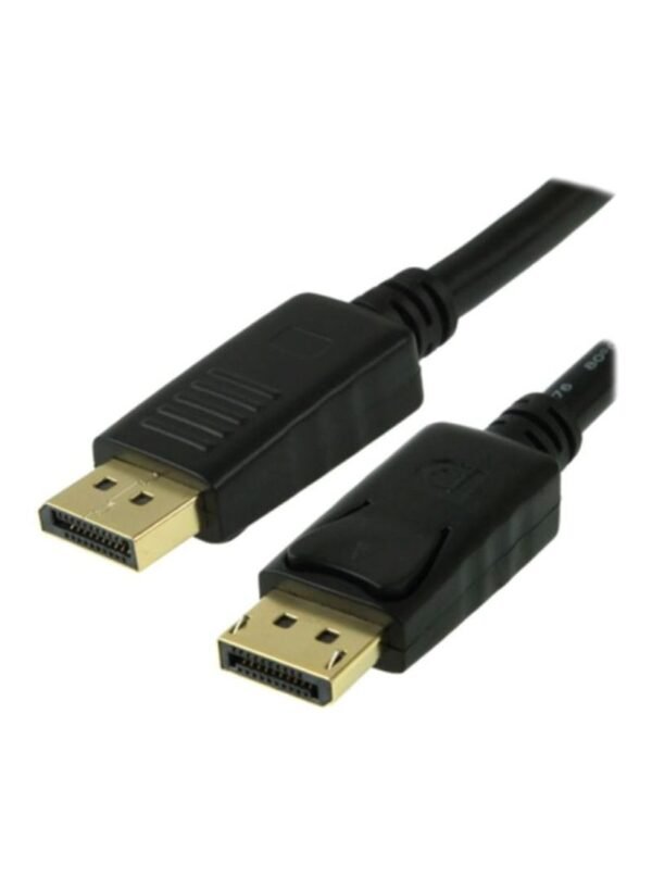 DisplayPort To Display Port Cable 1.8meter Black