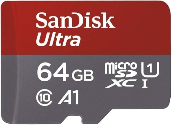 SanDisk 64GB Ultra microSDXC UHS-I Memory Card with Adapter - 100MB/s - Image 2